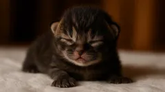 Tajemnica pierwszych dni: dlaczego natura wyłącza wzrok nowo narodzonym kociętom